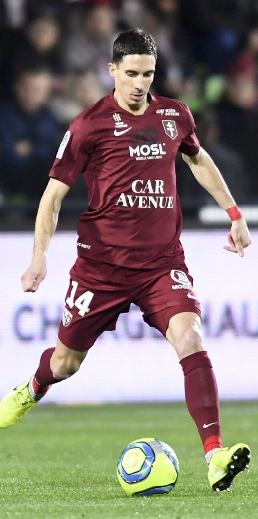 Vincent Pajot est arrivé en janvier au FC Metz.