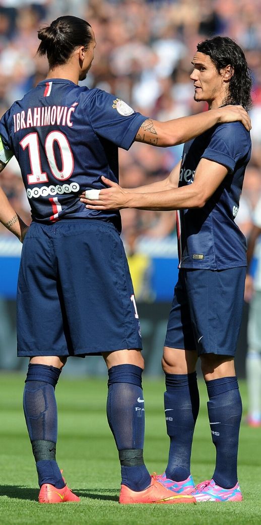 Ibrahimovic et Cavani (PSG)