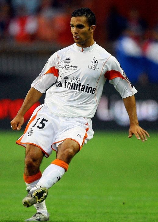 Morel au début de sa carrière au FC Lorient.