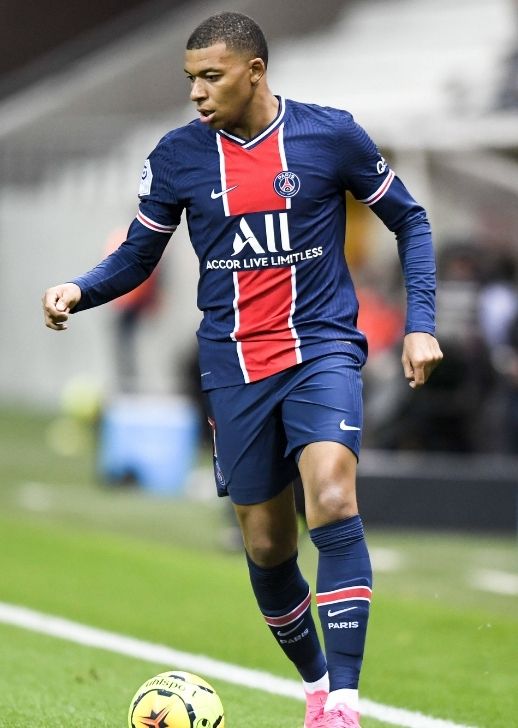 Kylian Mbappé lors de Reims-PSG.