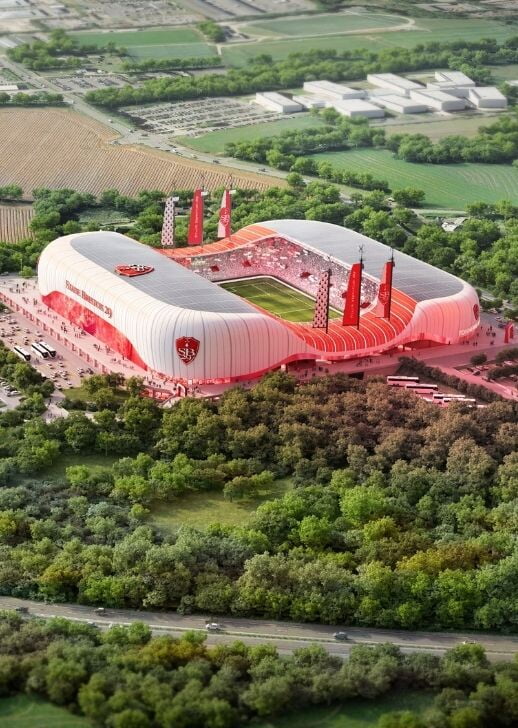 La future enceinte du Stade Brestois 29 en image.