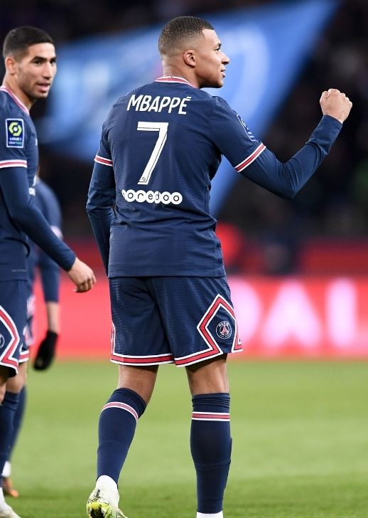 Kylian Mbappé a délivré 3 passes décisives face à Lorient.