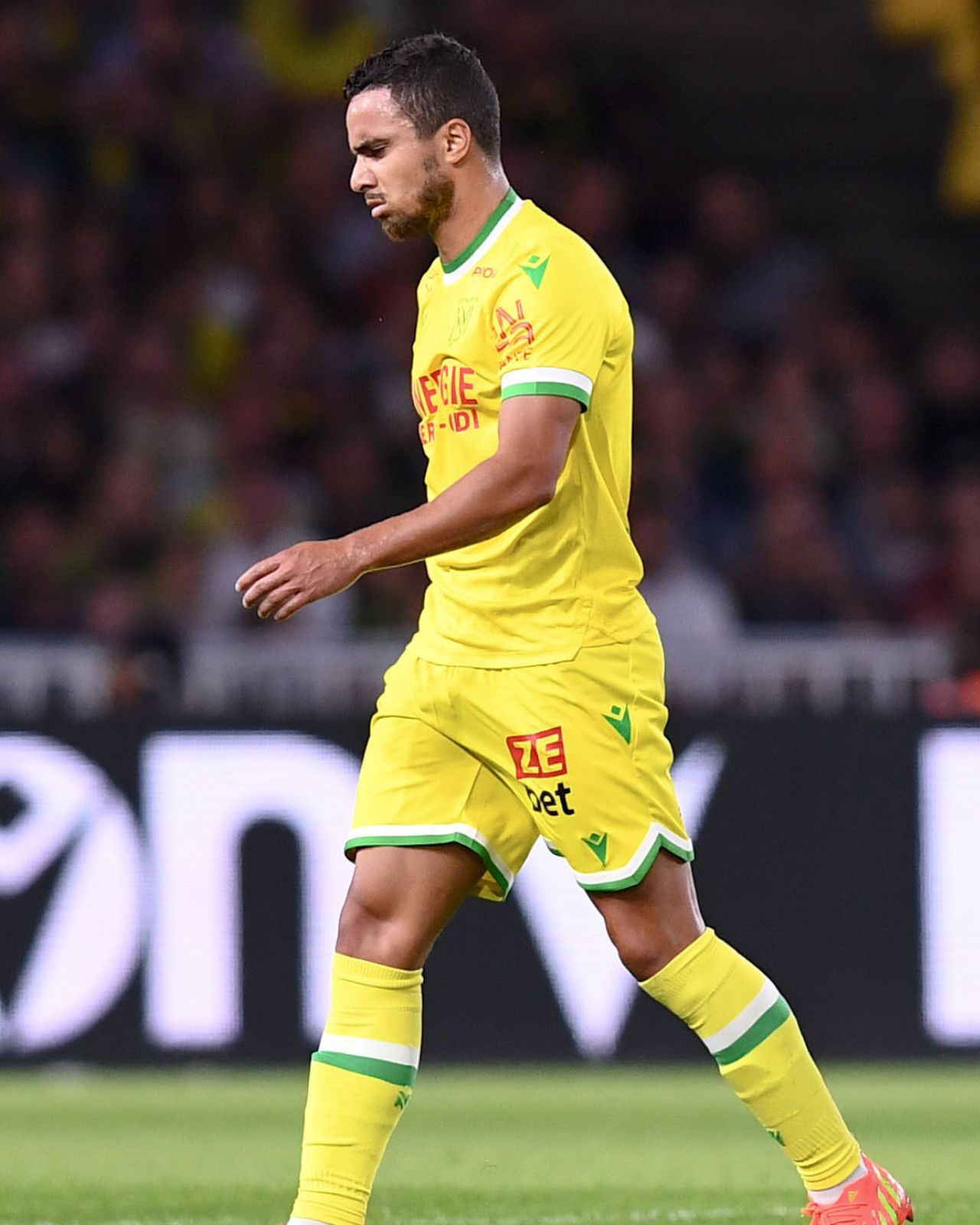 Fabio (FC Nantes) a été expulsé face au PSG.