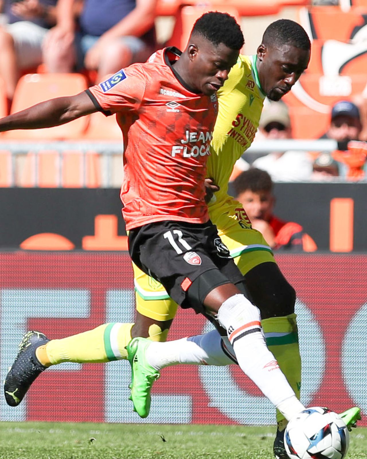 Dango Ouattara (FC Lorient) a encore brillé face au FC Nantes.