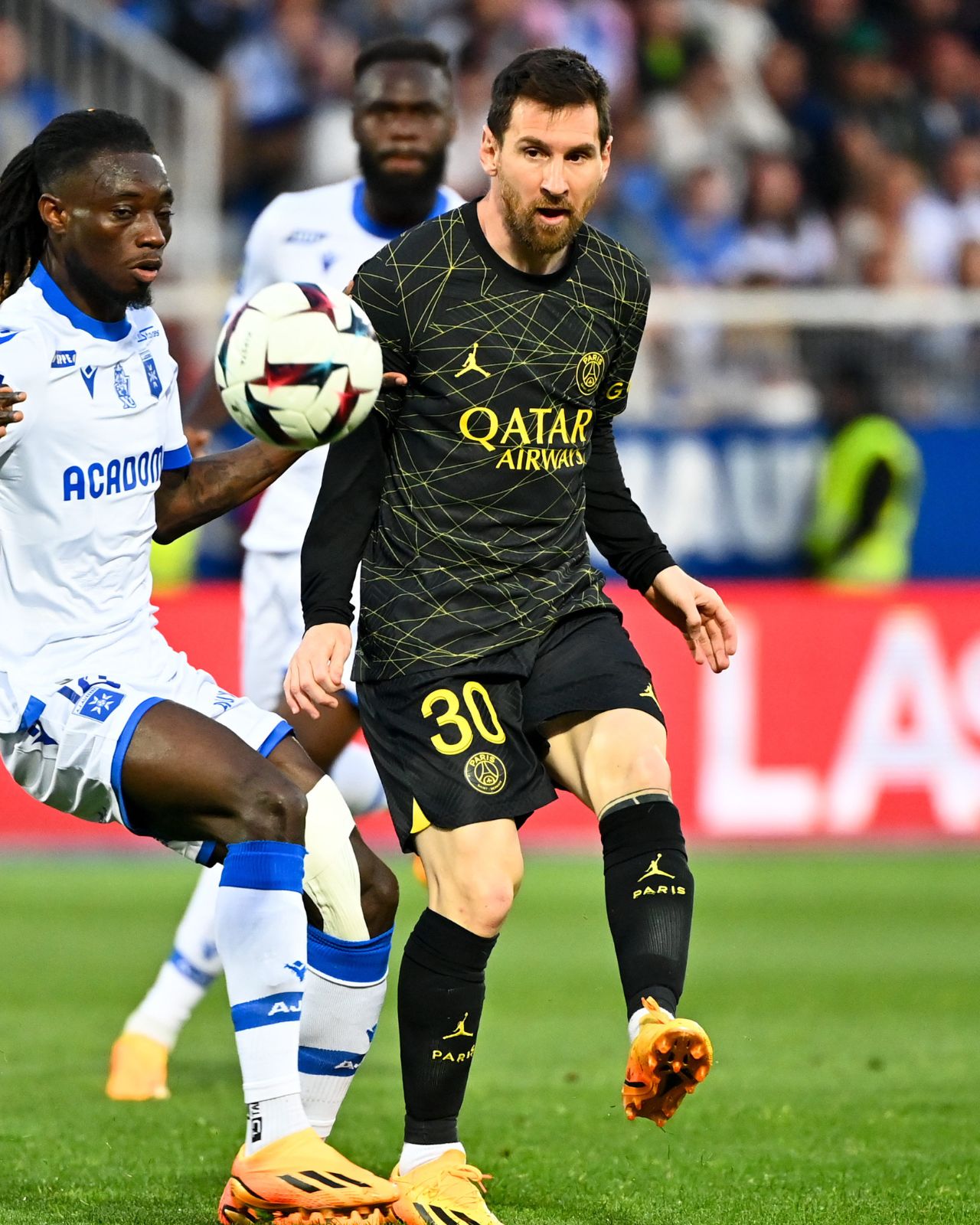 Lionel Messi (PSG) a signé sa 16e passe décisive de la saison à Auxerre.