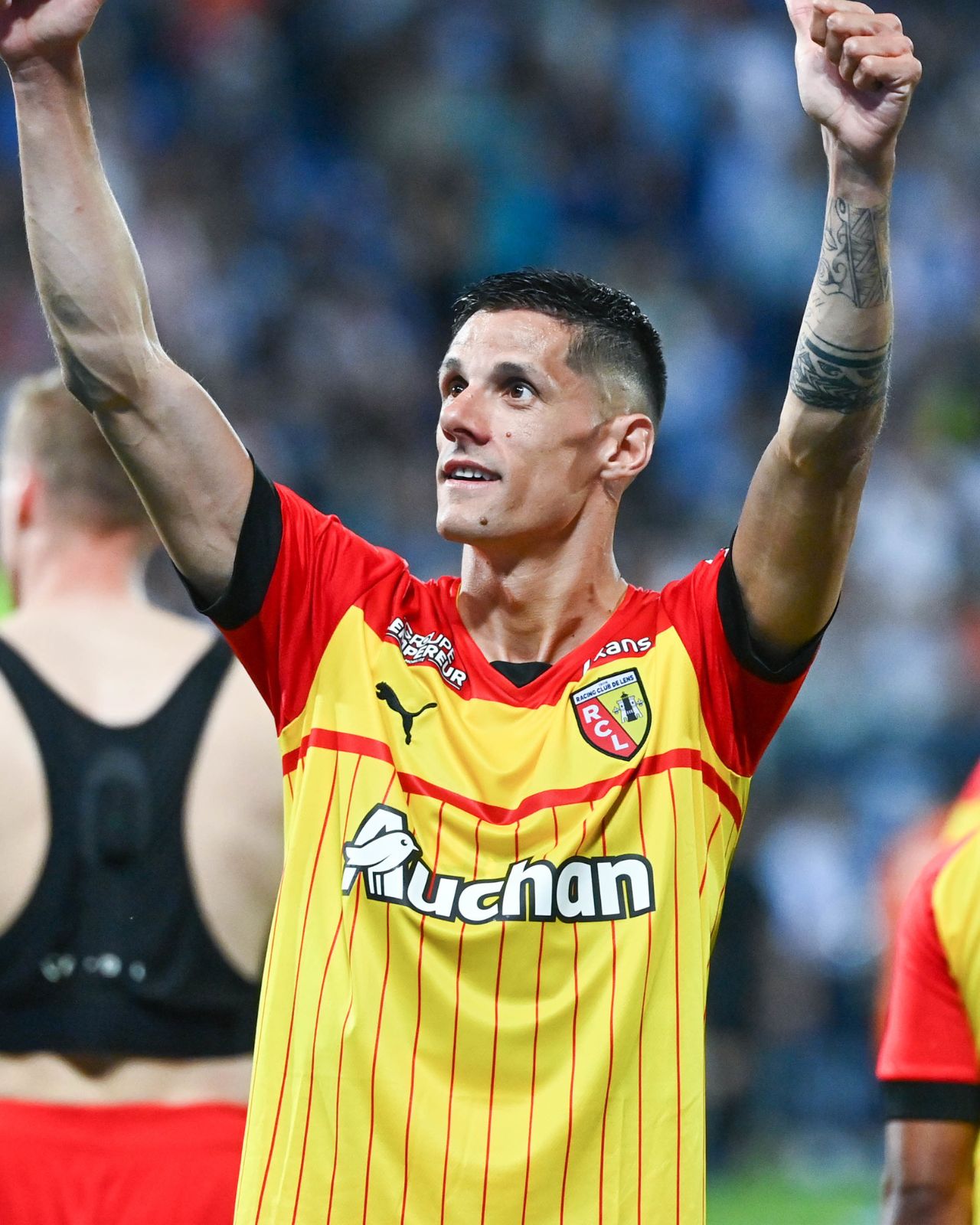 Florian Sotoca a délivré 9 passes décisives cette saison avec le RC Lens.