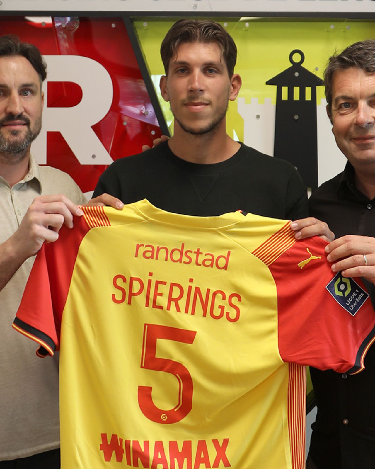 Stijn Spierings est la première recrue du RC Lens dans ce mercato estival.