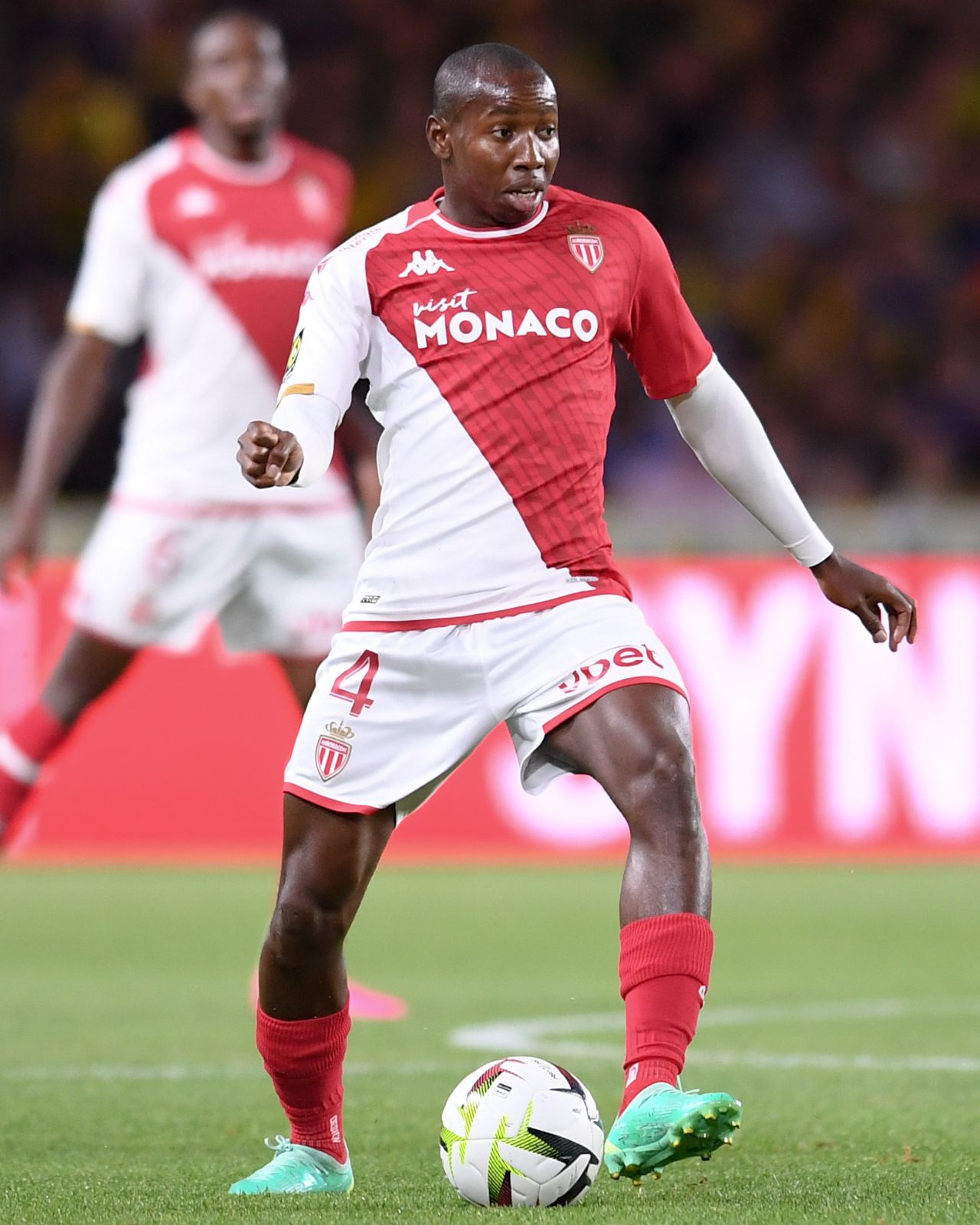 Mohamed Camara sera suspendu pour le déplacement de l'AS Monaco à Lorient dimanche.