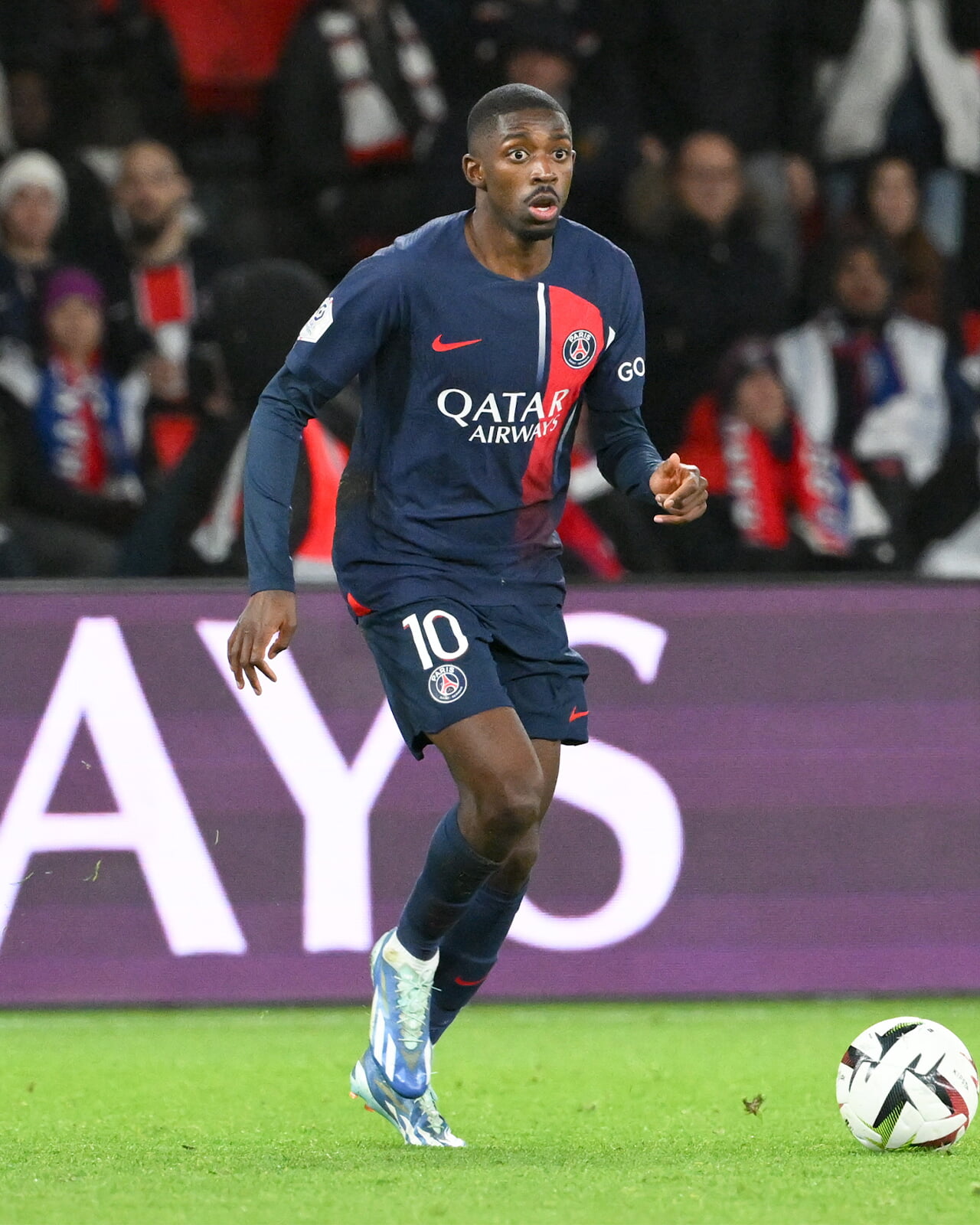 Ousmane Dembélé (PSG) ne jouera pas face au FC Metz.